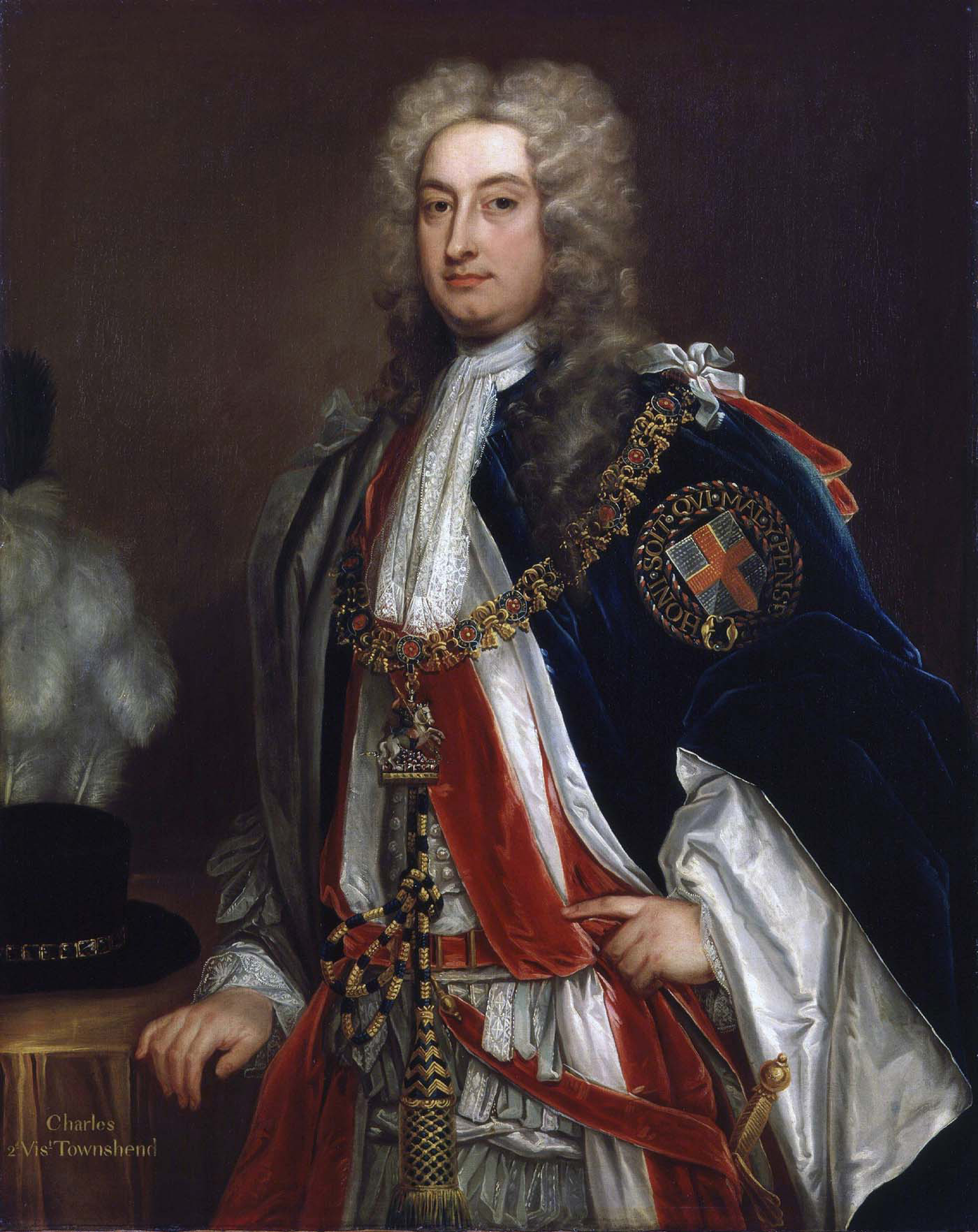 Charles Townshend Second Viscount Townshend large